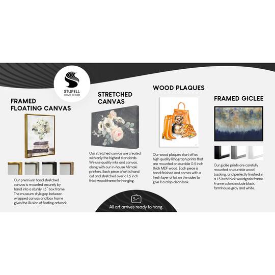 Stupell Industries Golfer Chicks Wearing Sports Visors Golf Clubs Framed Giclee Art